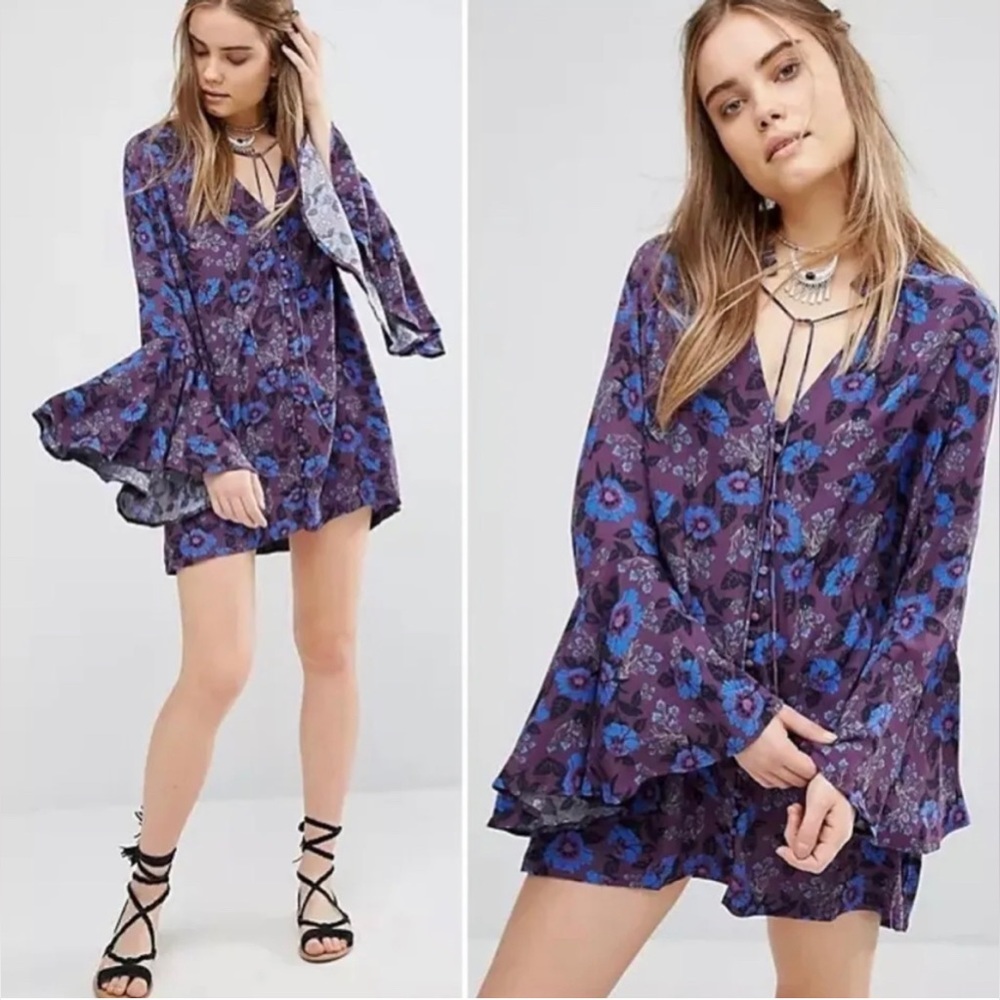 Free People Magic Mystery Tunic Floral dress